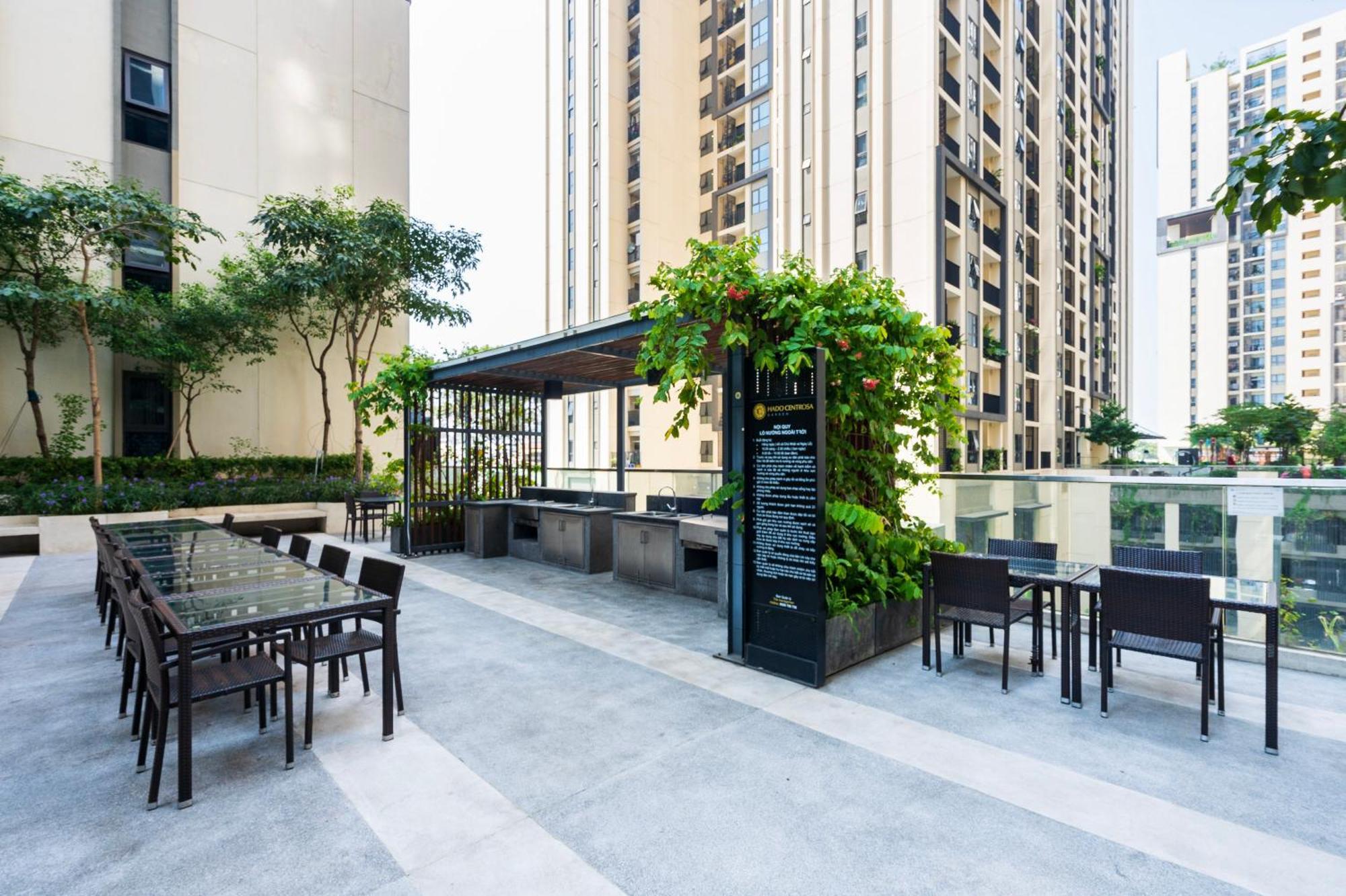ホーチミン市Aparment Ha Do Centrosaアパートメント エクステリア 写真